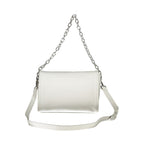 White Polyurethane Women's Bag
