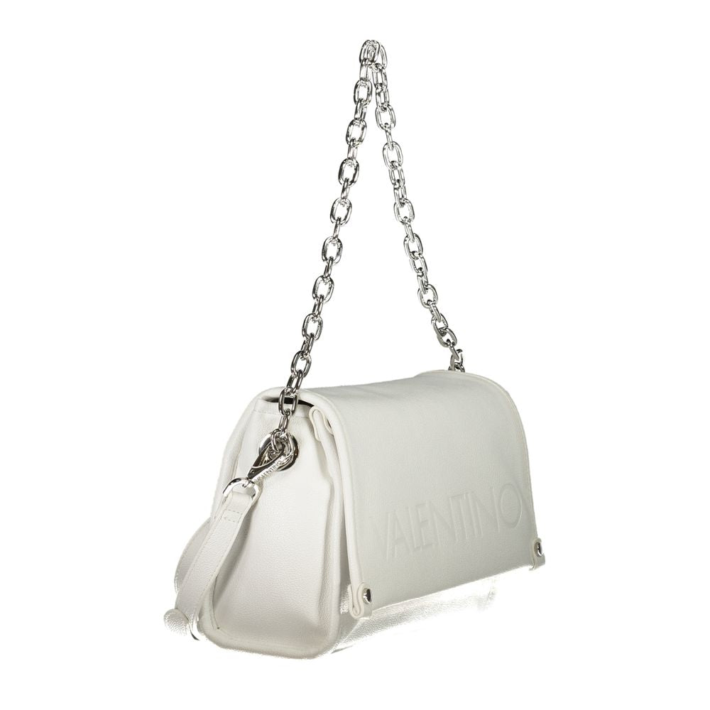 White Polyurethane Women's Bag