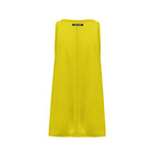 Yellow Silk Tank Tops