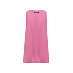 Pink Silk Tank Tops