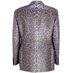 Purple Viscose Blazer