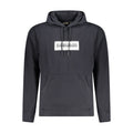 Herrenpullover aus schwarzer Baumwolle