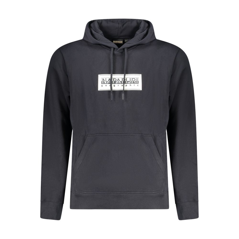 Herrenpullover aus schwarzer Baumwolle