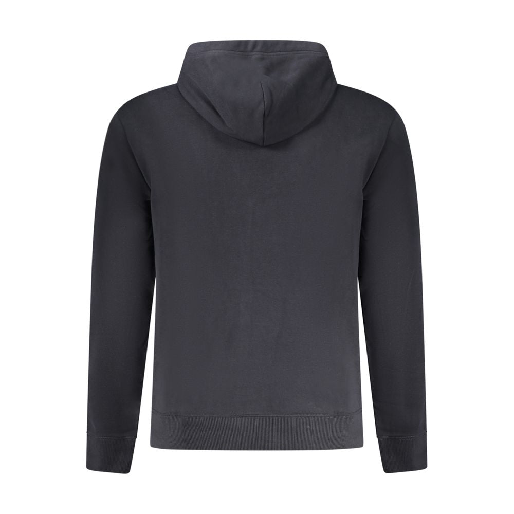 Herrenpullover aus schwarzer Baumwolle