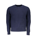 Blue Cotton Men's Sweater