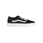 Black Polyurethane Men Sneaker