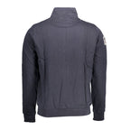 Blue Cotton Men's Sweatshirt