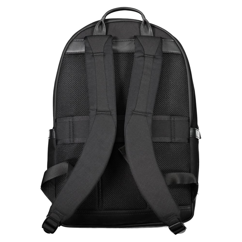 Herrenrucksack aus schwarzem Nylon