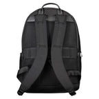 Herrenrucksack aus schwarzem Nylon