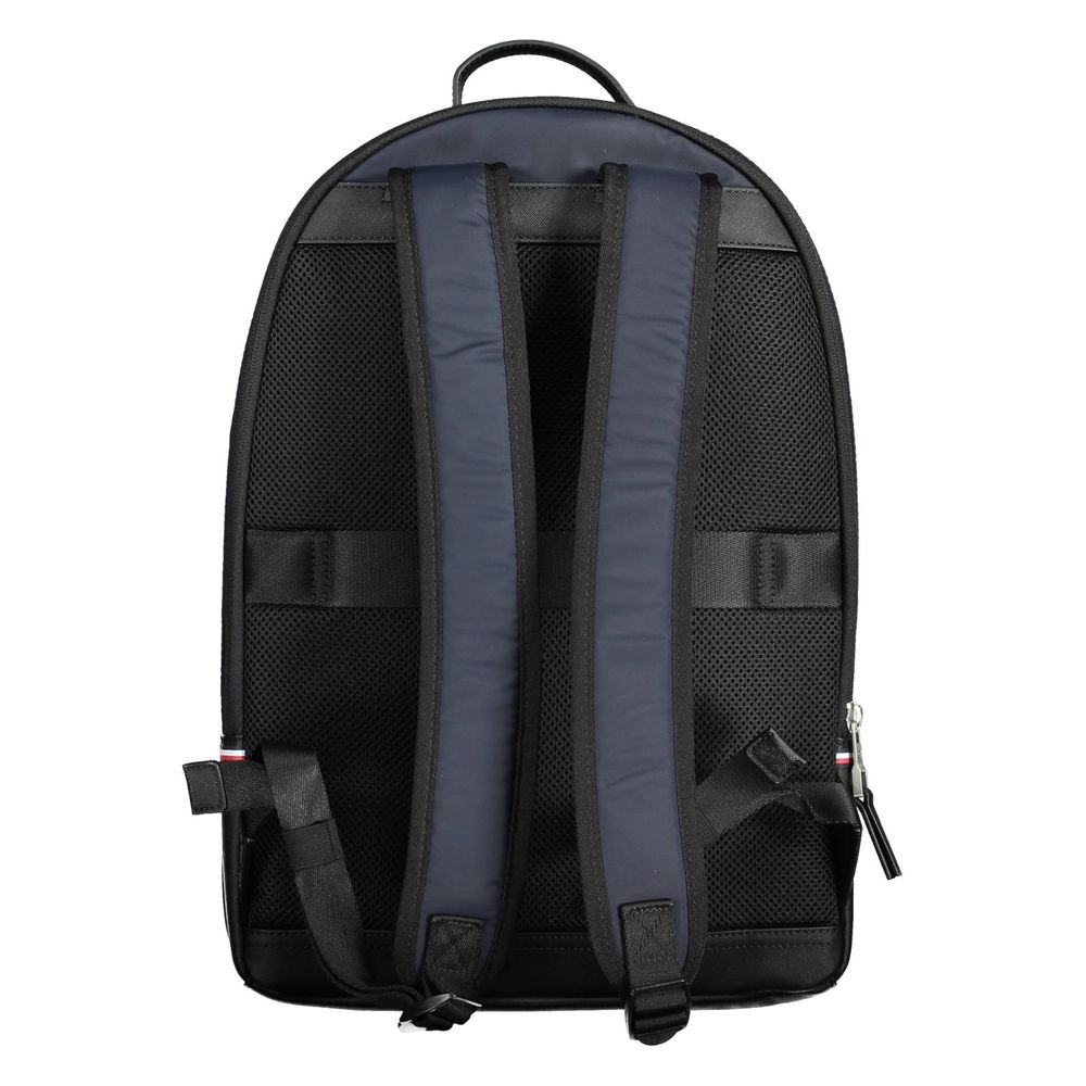 Herrenrucksack aus blauem Polyester