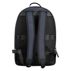 Herrenrucksack aus blauem Polyester