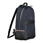 Herrenrucksack aus blauem Polyester