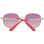 Rose Gold Metal Sunglasses