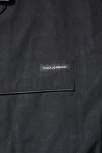 Black Cotton Men Pajama Set Sleepwear