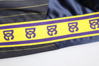 Bomberjacke mit durchgehendem Reißverschluss und schwarzem Streifenlogo