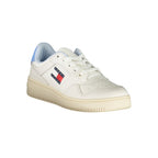 White Polyurethane Women's Sneaker