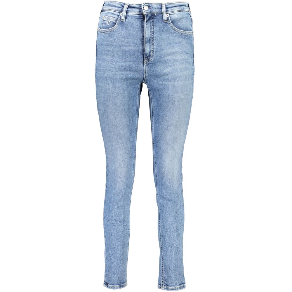 Azzurro Cotton Skinny Jeans für Damen
