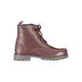 Roter Lederstiefel für Herren