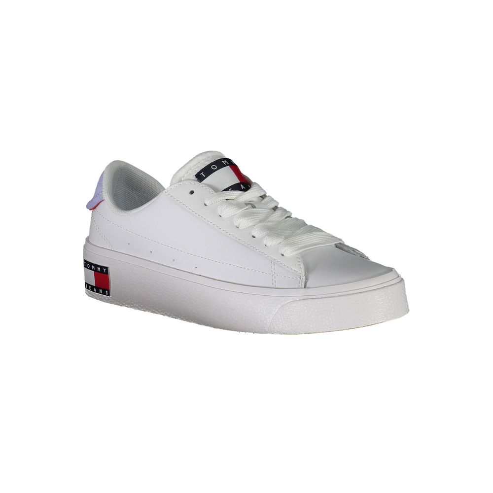 Damen-Sneaker aus weißem Leder