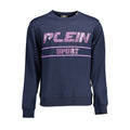 Blauer Herrenpullover aus Baumwolle
