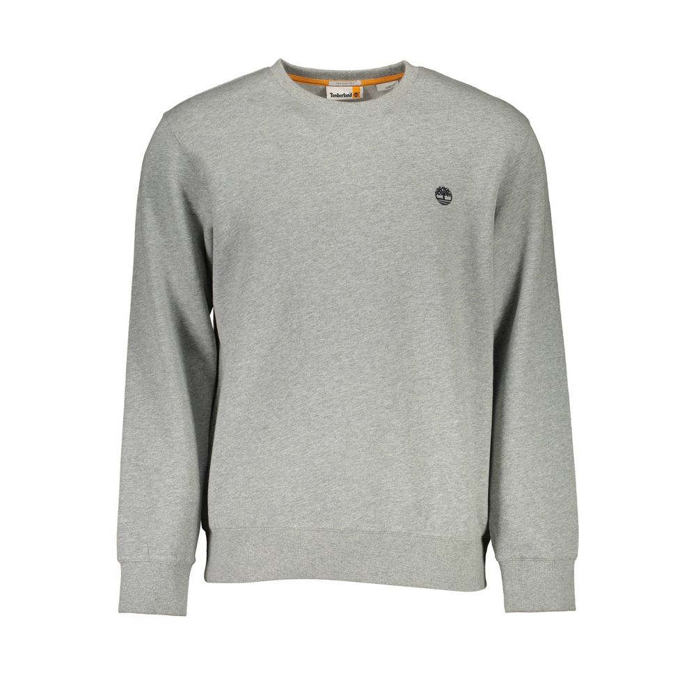 Herren-Sweatshirt aus grauer Bio-Baumwolle