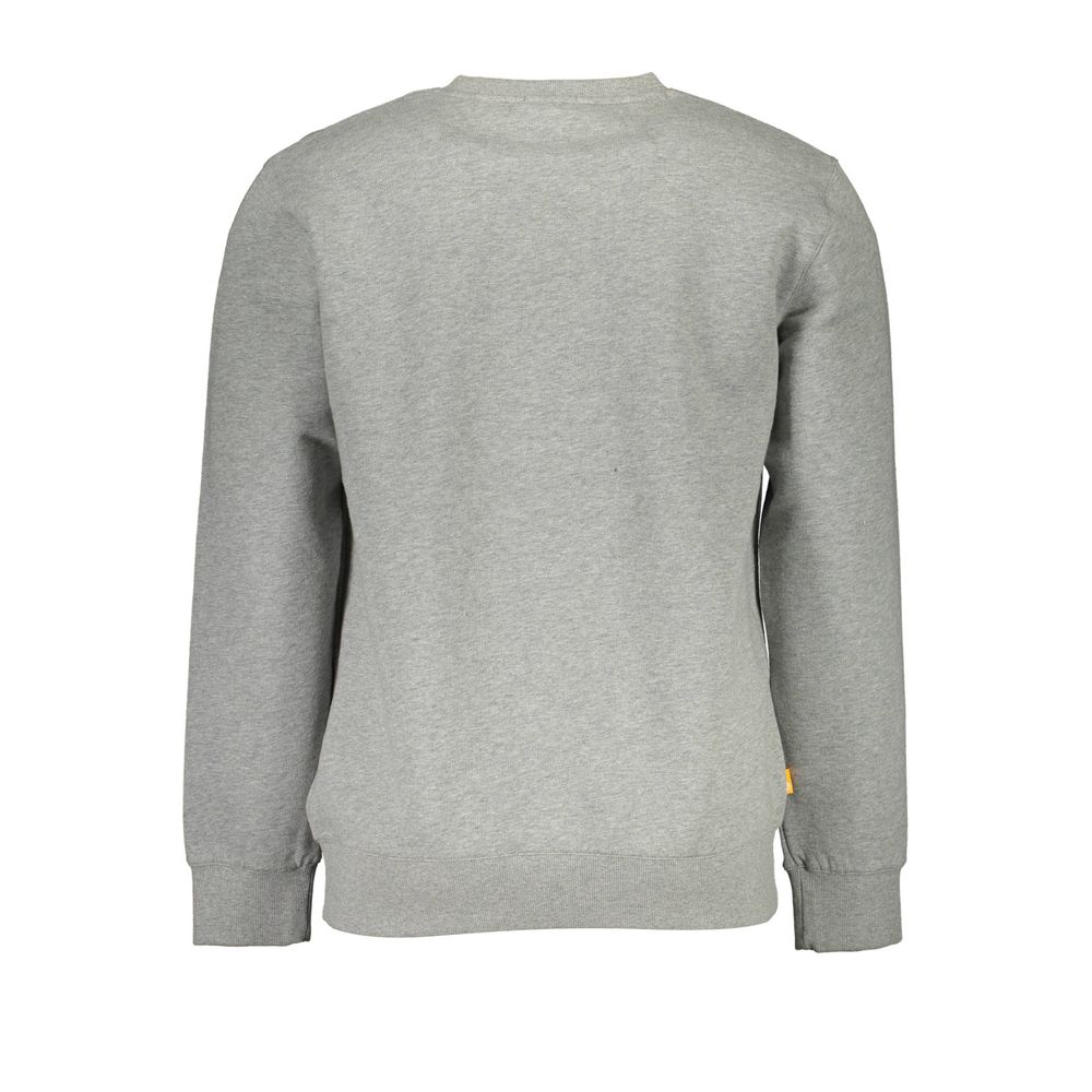 Herren-Sweatshirt aus grauer Bio-Baumwolle