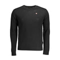 Schwarzes Wollsweatshirt
