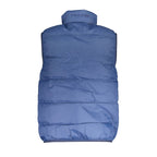 Blue Polyamide Men's Vest