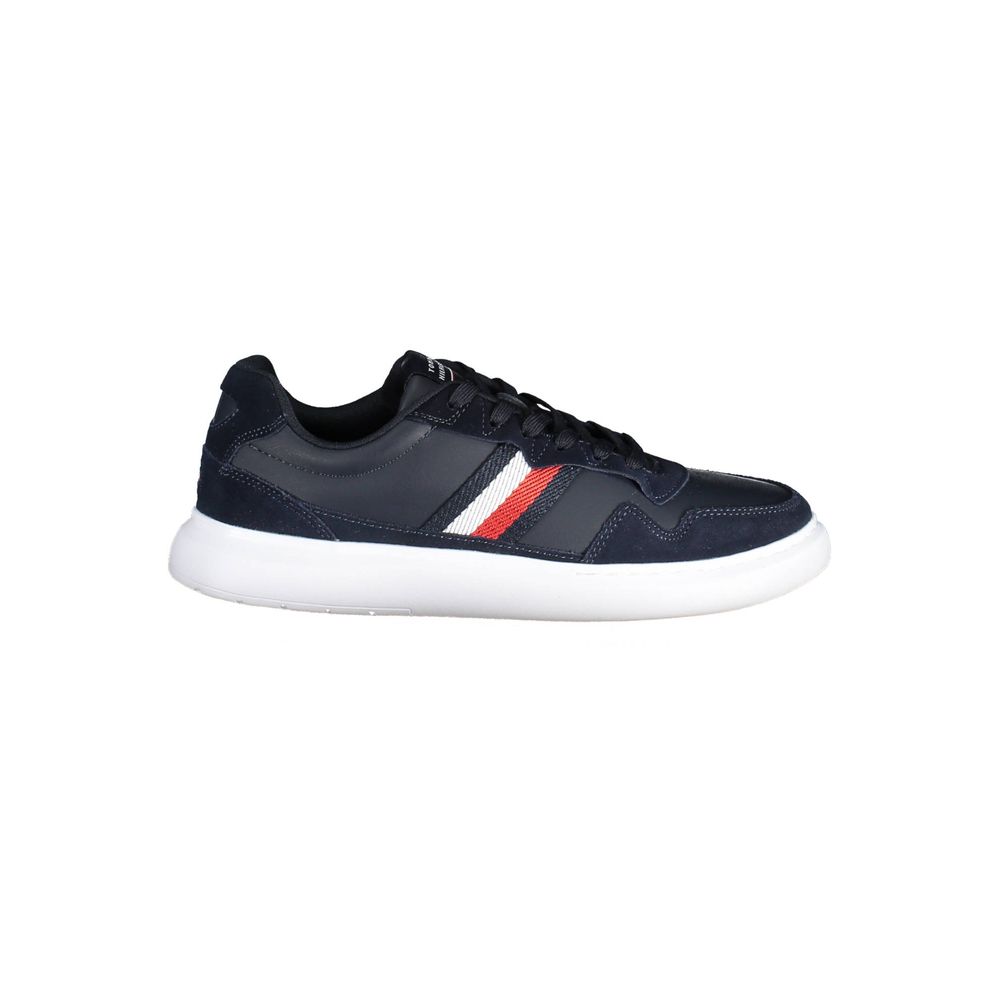 Herren-Sneaker aus blauem Polyurethan
