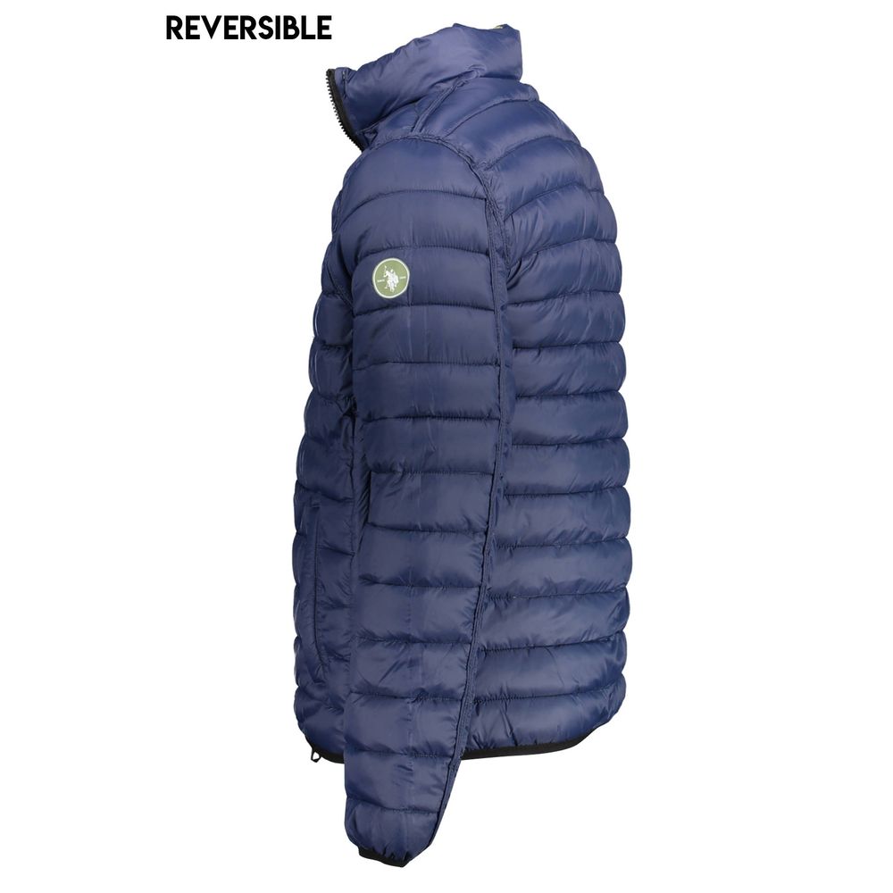 Giacca da uomo in nylon verde