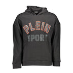 Black Cotton Men's Sweatshirt
