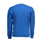 Blue Cotton Men's Sweatshirt
