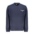 Blaues Herren-Sweatshirt aus Baumwolle