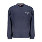 Blaues Herren-Sweatshirt aus Baumwolle