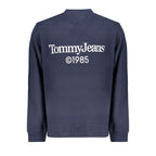 Blaues Herren-Sweatshirt aus Baumwolle