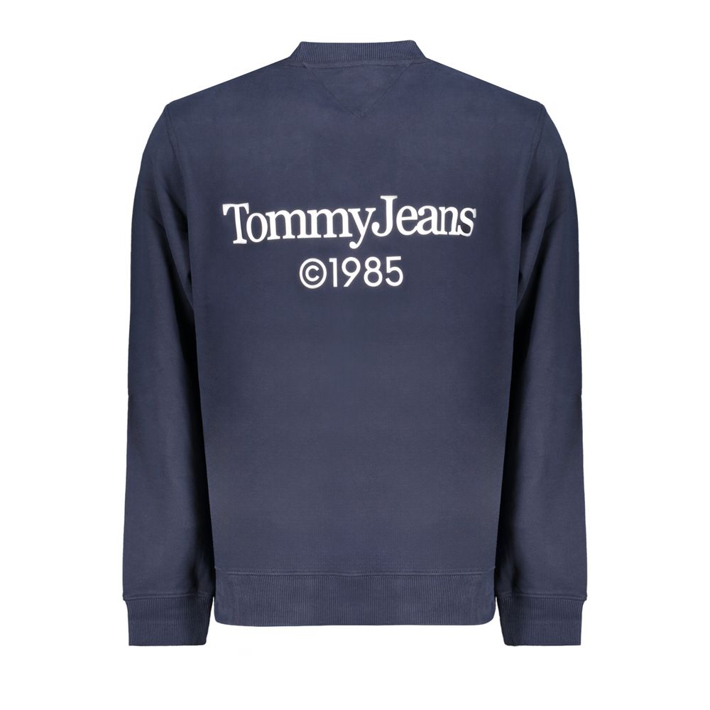 Blaues Herren-Sweatshirt aus Baumwolle