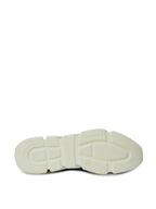 Blue Cotton Athletic Sneakers