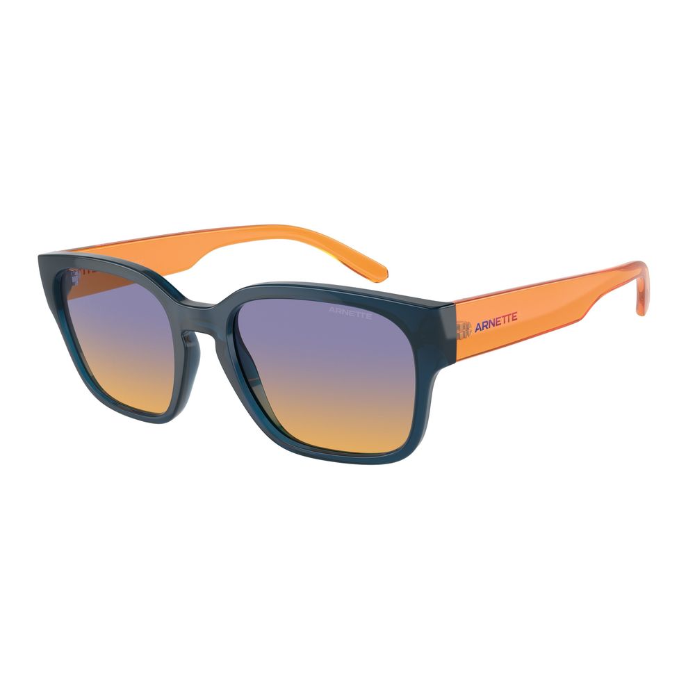 Sonnenbrille aus orangefarbenem Harz