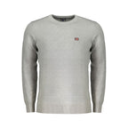Brauner Polyamid Herrenpullover