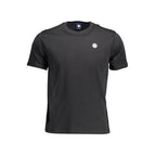 Black Cotton Men's T-Shirt