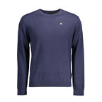 Blauer Herren Wollpullover