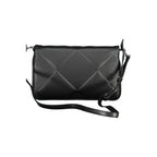 Handtasche aus schwarzem Polyurethan für Damen