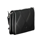 Handtasche aus schwarzem Polyurethan für Damen