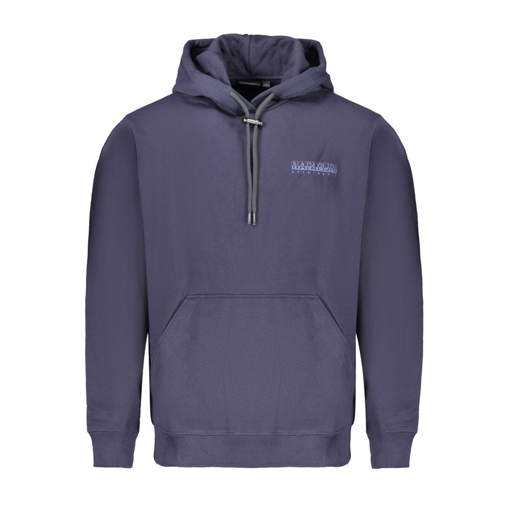 Herrenpullover aus blauer Baumwolle