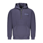 Herrenpullover aus blauer Baumwolle