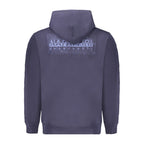 Herrenpullover aus blauer Baumwolle