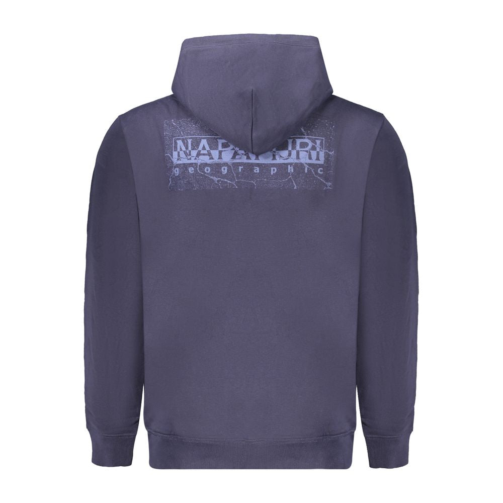 Herrenpullover aus blauer Baumwolle