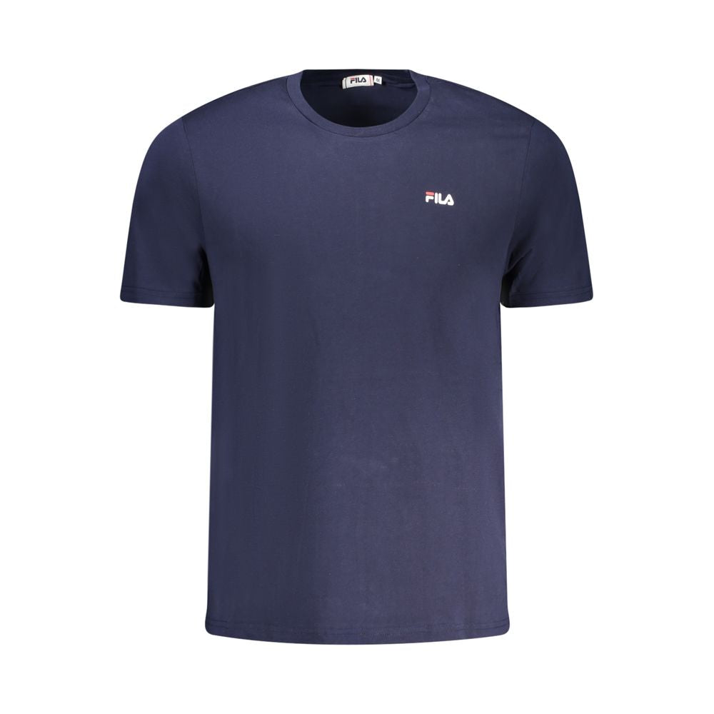 Herren-T-Shirt aus blauer Bio-Baumwolle