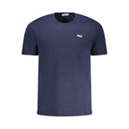 Herren-T-Shirt aus blauer Bio-Baumwolle