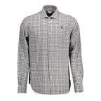 Gray Cotton Men's Shirt